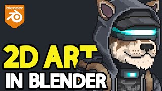 9 Blender Addons for 2D Artists [upl. by Hpesoy]