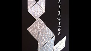 DIY canettes Comment faire un puzzle TANGRAM aimanté [upl. by Pimbley]