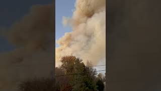 Evesham NJ Wildfire evesham wildfireseason [upl. by Raval]