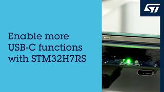 STM32H7RS USB Dual Role Data and Power demo [upl. by Aenej]