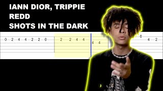 Iann Dior Trippie Redd  Shots In The Dark Easy Guitar Tabs Tutorial [upl. by Asyle256]