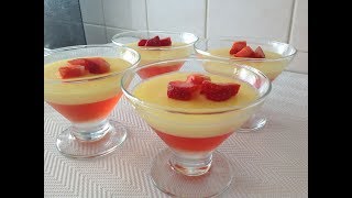 Labaniyad nooc cusub losameyey  Strawberry Jelly Custard [upl. by Cuttie]