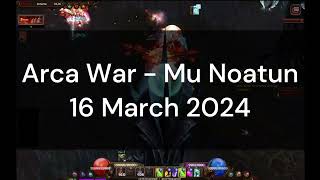 Highlight Mu Online Noatun  Arca War 16032024 [upl. by Hedveh458]