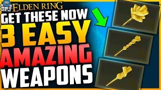 Elden Ring 3 EASY AMAZING WEAPONS  How To Get Envoys Long amp Great Horn Weapons  Location amp Guide [upl. by Ayrad854]