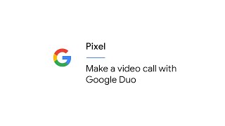 Make a video call with Google Duo [upl. by Nera]