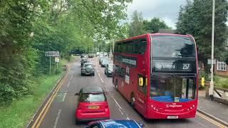 Bus 101 to Wanstead station from city of London cemetery [upl. by Ived]