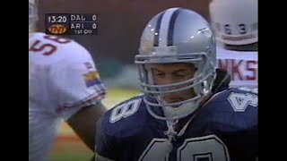 Dallas Cowboys  Arizona Cardinals Week 2 1997 Part 1 [upl. by Noruq]