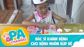 Trò chơi bé Phương Anh tập làm bác sĩ khám bệnh cho bệnh nhân Mai Hương Đồ chơi trẻ em [upl. by Reffotsirk162]