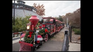 Holiday Express at Pullen Park NC [upl. by Yrelbmik]