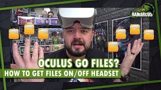 How to transfer files tofrom Oculus Go and Oculus Quest [upl. by Dinny992]