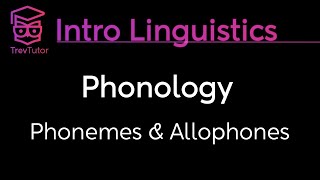 Introduction to Linguistics Minimal Pairs Allophones Data Sets [upl. by May940]