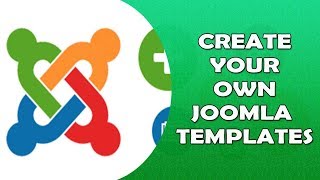 How to Create Joomla Template  Create your own Joomla templates [upl. by Aokek]