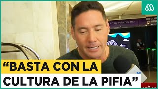 quotBasta con la cultura de la pifiaquot Pancho Saavedra ante críticas a show de Javiera Contador [upl. by Aicilaana]