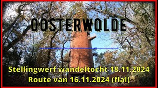 Oosterwolde Stellingwerf wandeltocht [upl. by Aratas]