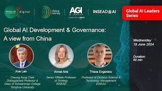 Global AI Leaders Series 5  Global AI Development amp Governance A View from China [upl. by Ramahs]