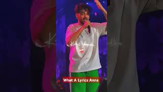 Hip hop Tamizha live performance hiphopadhi rapsong tamil shorts love tamilsong music song [upl. by Emixam]