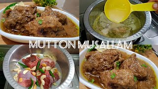 Mutton Musallam  How to make mutton musallam  Mutton musallam gravy [upl. by Nnyleuqcaj433]