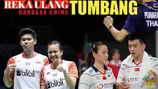 PraveenMelati Putus Rekor Kemenangan ZhengHuang  BADMINTON [upl. by Vedis]