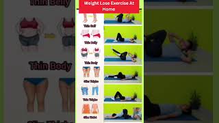 🔥 Effective Weight Loss Exercises at Home 🏋️‍♀️ HomeWorkout GetFit WeightLossJourneyshortvideo [upl. by Ayet]