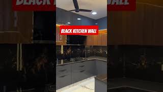 ब्लैक मॉड्यूलर किचन डिजाइन 2024 kitchen modular trending classykitchen modularcabinet black [upl. by Sandstrom810]