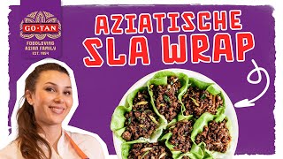 Aziatische Sla wrap met kipgehakt  Sabines favorites  Go Tan [upl. by Halfon820]