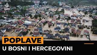 Poplave i odroni u BiH Najteža situacija u Jablanici ima i žrtava [upl. by Duma]