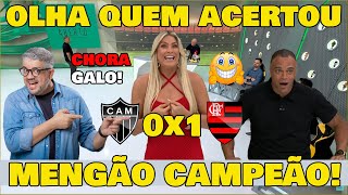 FLAMENGO CAMPEÃO DA COPA DO BRASIL quotOLHA QUEM ACERTOUquot CHORA HEVERTON KKK [upl. by Karol]