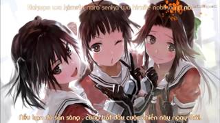 【 Kantai Collection  Kancolle 】Hana No Nisuisen  Ayane Sakura 【 Vietsub 】 [upl. by Jonathan409]