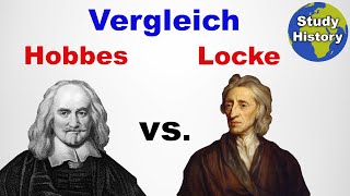 Hobbes und Locke im Vergleich I Menschenbild und Entstehung eines Staates I Anthropologie [upl. by Gabbey]