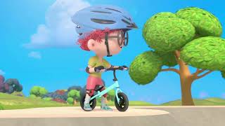 I Love to Ride My Bicycle  Fun and Simple Kids Song  SingAlong with Lyrics Joyfultunekid [upl. by Iosep601]