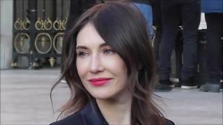 VIDEO Carice Van Houten  Game of Thrones  Paris 21 january 2019 Fashion Week show Schiaparelli [upl. by Acilgna]