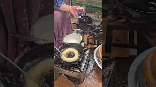 Nepali sel roti nepalifood fypシ゚viral food selroti [upl. by Asinla772]