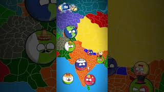 China vs India friendship test 🤯 countries countryballs countrybolls livebig 4rabetind [upl. by Fotzsyzrk]