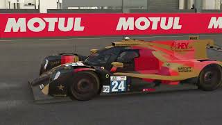 Le Mans Ultimate  Multiclass Open Le Mans Pole Lap Oreca 07 LMP2 19112024 [upl. by Anor972]