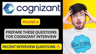 Cognizant actual interview questions  Cognizant interview experience  Cognizant technical intervie [upl. by Llerehs]