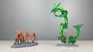 120 Deoxys Vs 110 Rayquaza By Jazwarez is better than bandai [upl. by Nyluqcaj312]