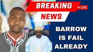 Bai Sankareh said president Barrow is near to failure  Gambia Now [upl. by Lazaro]