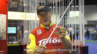 Duckett Micro Magic Pro Rods with Boyd Duckett  Best Freshwater Rod Winner  ICAST 2014 [upl. by Delcine795]