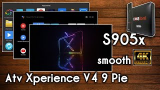 ATVXperience v4 S905x 9 Pie root Firmware [upl. by Enenej]