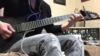 Destrage  Neverending Mary Guitar cover [upl. by Inalan82]