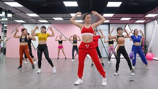 AEROBIC DANCE  Lose 4 Kg At Home In 2 Week With This Aerobic Workout [upl. by Atirb]