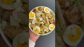 LA MEILLEURE SALADE CESAR 🔥🍗 recette food shorts [upl. by Ellan]