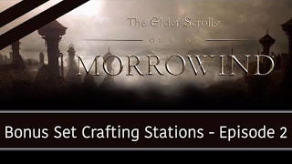 ★ MORROWIND Vvanderfell Set Bonus Crafting Station Locations ★ [upl. by Sadira]