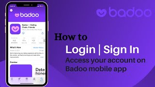 How to Login Badoo  Sign in to Badoo Dating App 2021 [upl. by Brunella]