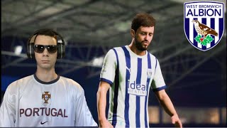 WEST BROMWICH ALBION CAREER MODE EAFC 24  THE CASUAL FAN STREAM [upl. by Leiva110]