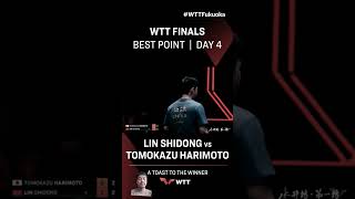 Lin Shidong Vs Tomokazu Harimoto wttfukuoka linshidong tomokazuharimoto [upl. by Aelanna]