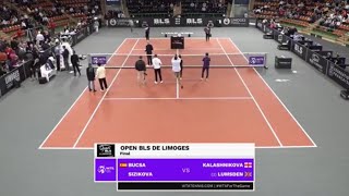 Cristina Bucsa wins WTA Limoges France 🇫🇷 Live Tennis Coverage WTA 125K [upl. by Kieffer]