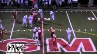 2010 High School Football  Pat Pascarella Season Highlights [upl. by Gnagflow]