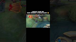 Lancelot panicked until he took out skill 2💀 argusmlbb mobilelegends shortsfeed mlbbcreatorcamp [upl. by Razec]