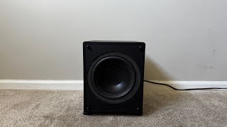 Definitive Technology ProSub 600 Home Theater Powered Active Subwoofer [upl. by Atneuqal]